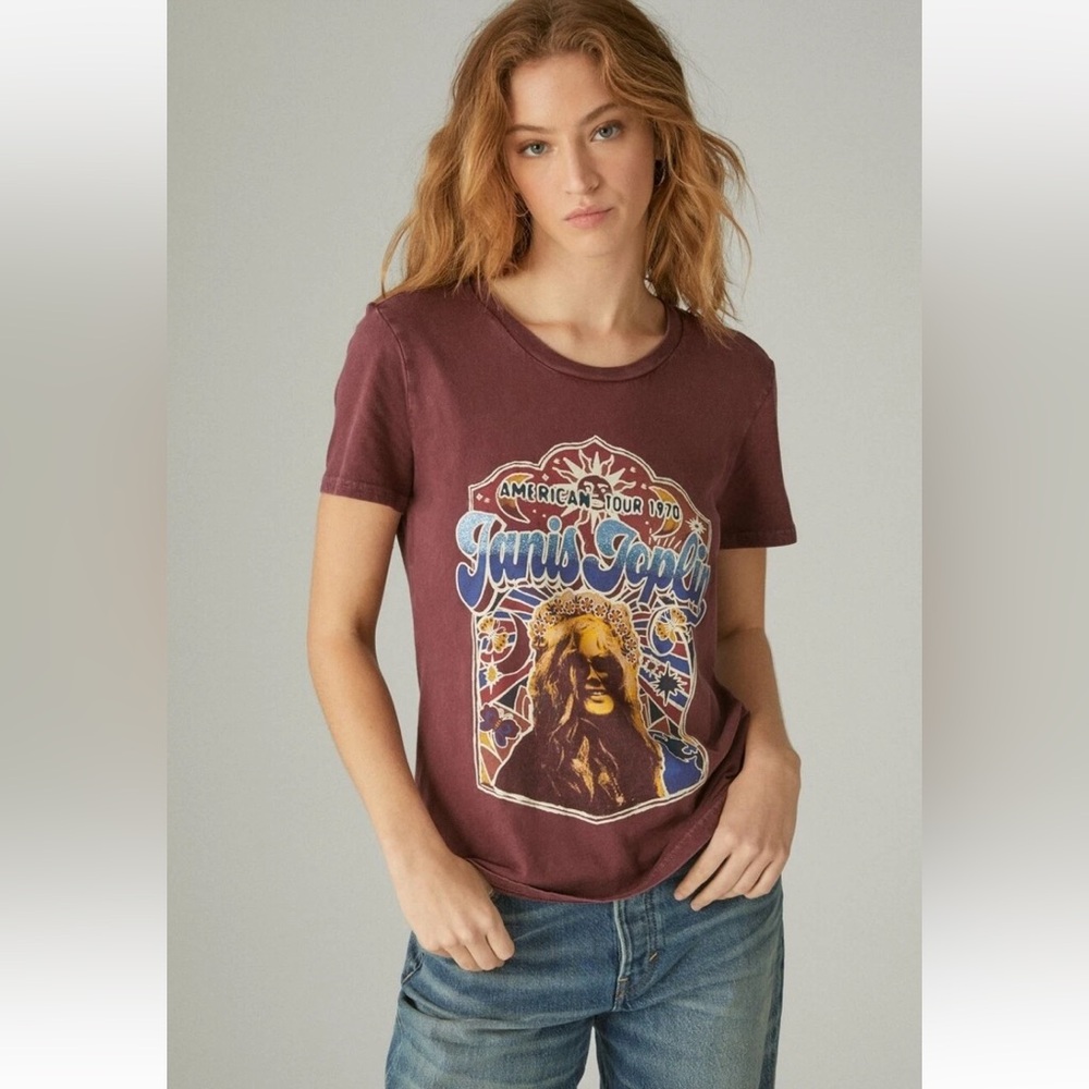 Lucky 🍀 Brand Janice Joplin T-Shirt